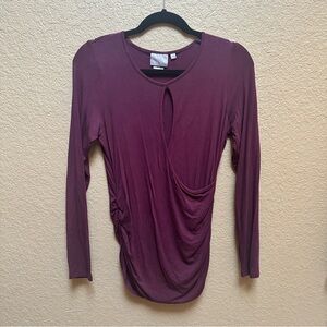 Elegant Purple / maroon Women's Top